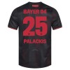 Maillot de Supporter Bayer 04 Leverkusen Exequiel Palacios 25 Domicile 2025-26 Pour Homme